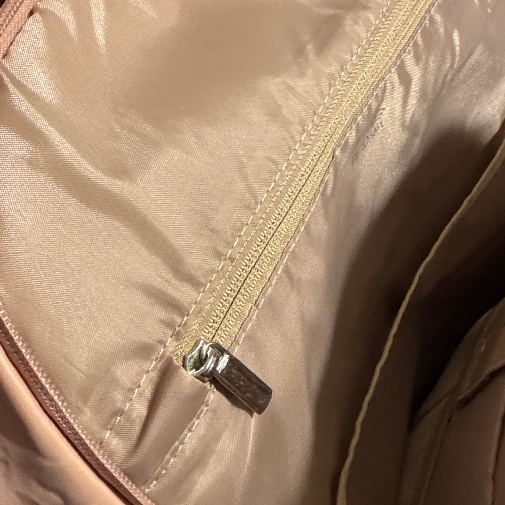 Light Flight Pink Backpack with Gold Accents - Picture 9 of 10